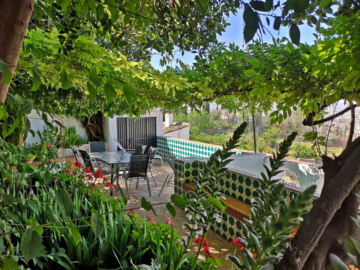 Casa Jardin Alhambra Villa Granada Bagian luar foto