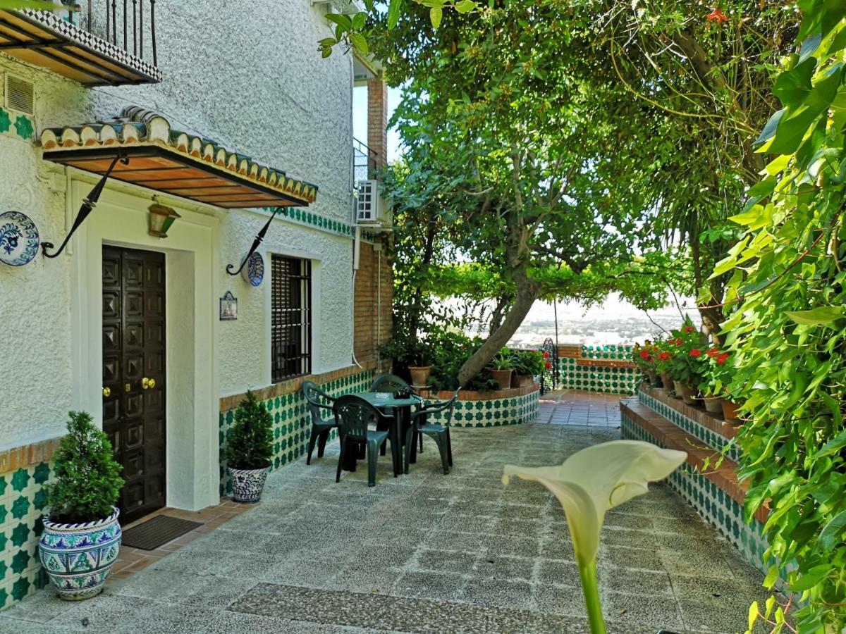 Casa Jardin Alhambra Villa Granada Bagian luar foto