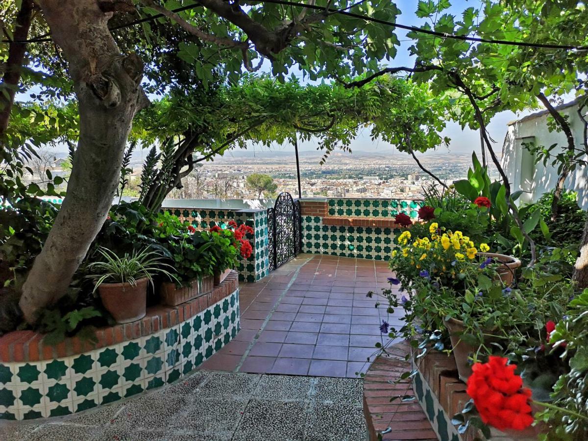 Casa Jardin Alhambra Villa Granada Bagian luar foto