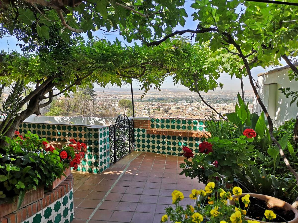 Casa Jardin Alhambra Villa Granada Bagian luar foto