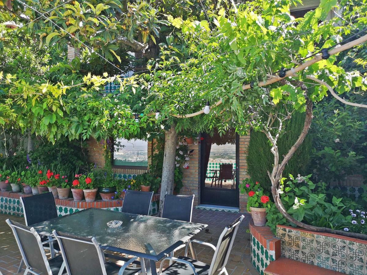 Casa Jardin Alhambra Villa Granada Bagian luar foto